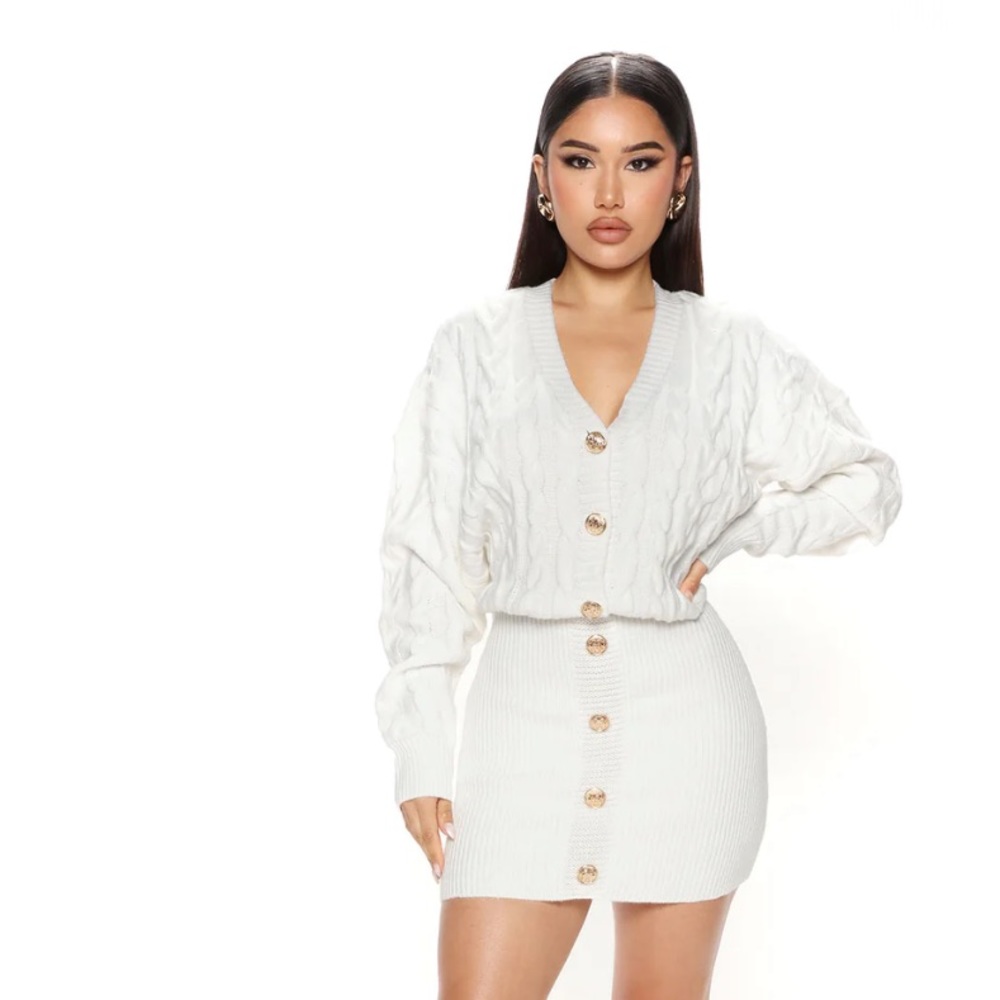 Sweater mini dress